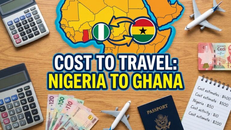 Total Cost to Travel from Nigeria to Ghana (By Air and Road) 2026