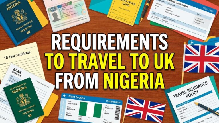 Requirements To Travel To UK From Nigeria (2026)
