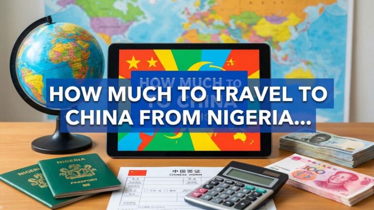 How Much To Travel To China From Nigeria (Total Package 2026)