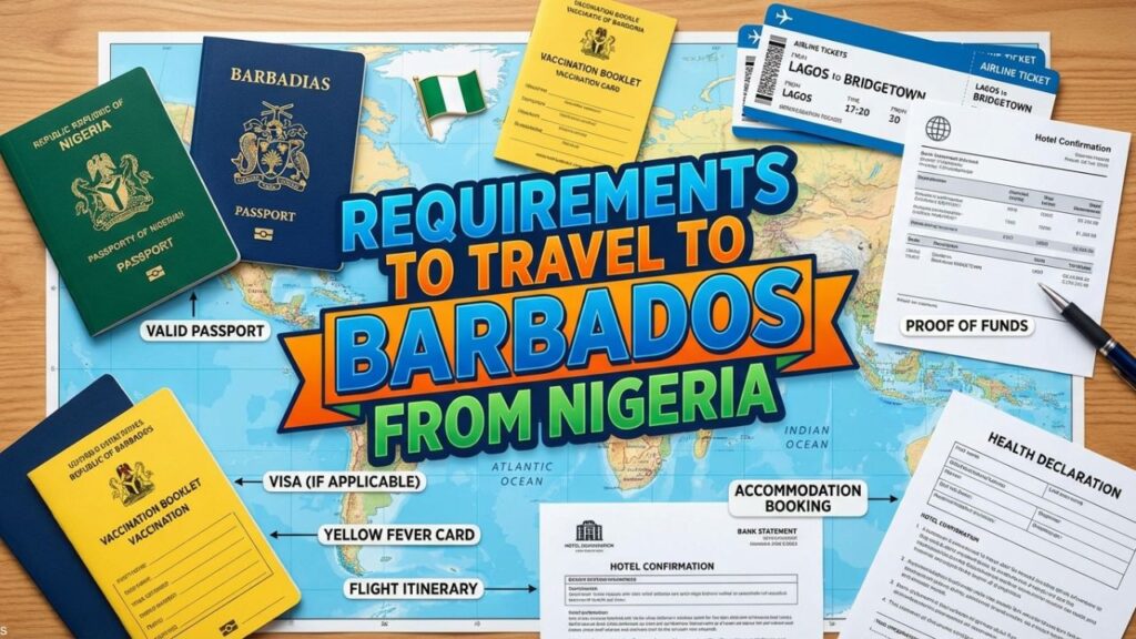 Requirements to travel to Barbados from Nigeria