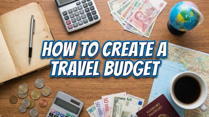 Create a Travel Budget