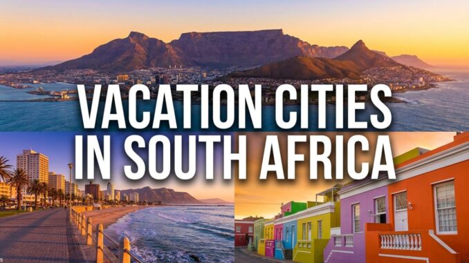 Vacation Cities in South Africa