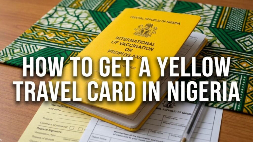 How to Get a Yellow Travel Card in Nigeria