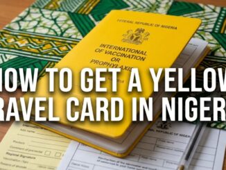 How to Get a Yellow Travel Card in Nigeria
