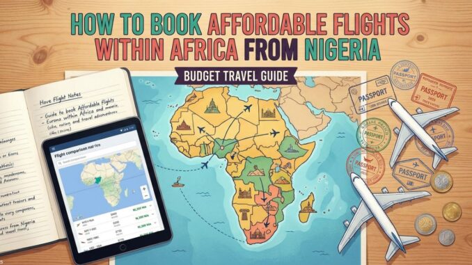 How to Book Affordable Flights Within Africa from Nigeria