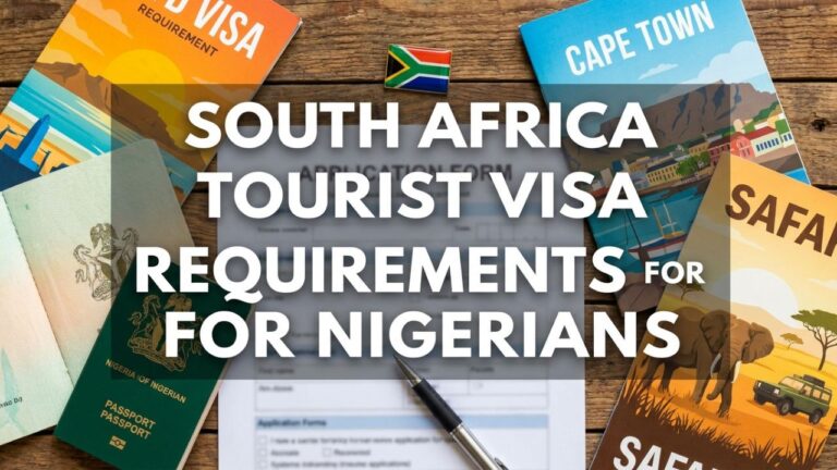 South Africa Tourist Visa Requirements for Nigerians