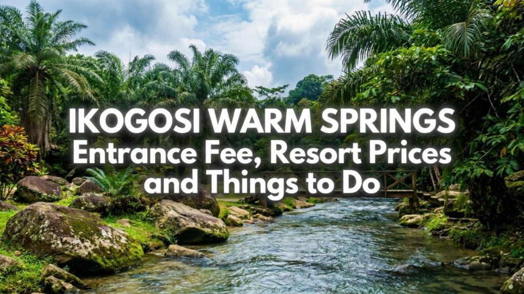 Ikogosi Warm Springs entrance fee