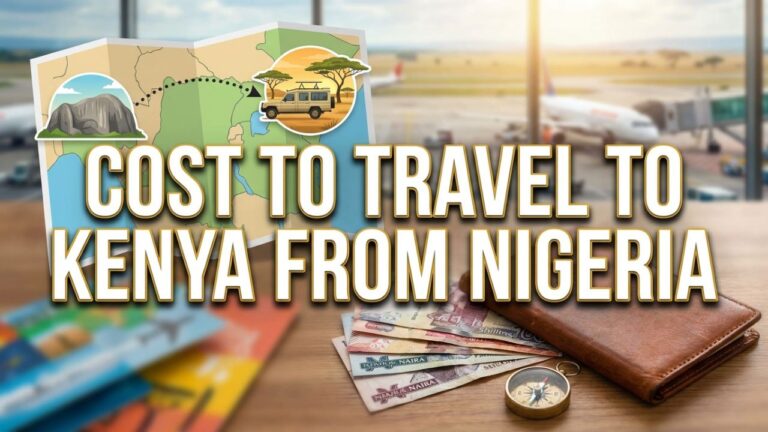 How Much Does It Cost to Travel to Kenya From Nigeria?