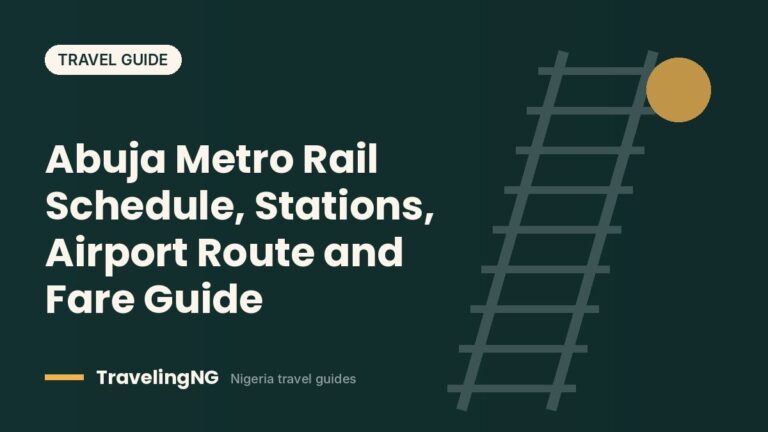 Abuja Metro Rail Schedule, Stations, Airport Route and Fare Guide