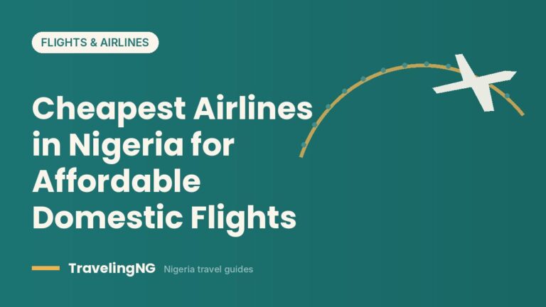 Cheapest Airlines in Nigeria for Affordable Domestic Flights
