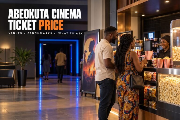 Cinemas in Abeokuta Ticket Price (2026): Venues and Costs