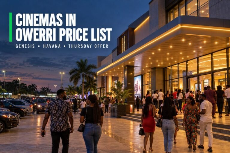 Cinemas in Owerri Price List (2026): Genesis and Havana