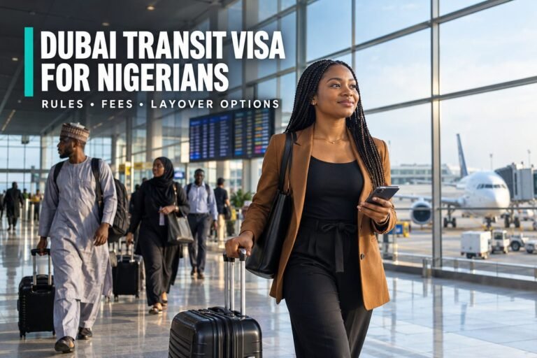 Dubai Transit Visa for Nigerians (2026): Rules, Fees and Options