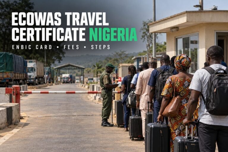 ECOWAS Travel Certificate Nigeria (2026): ENBIC, Fees and Steps