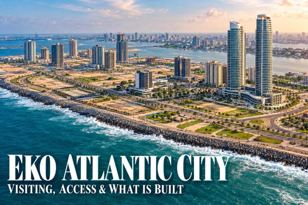 AI-generated illustrative featured image for Eko Atlantic City