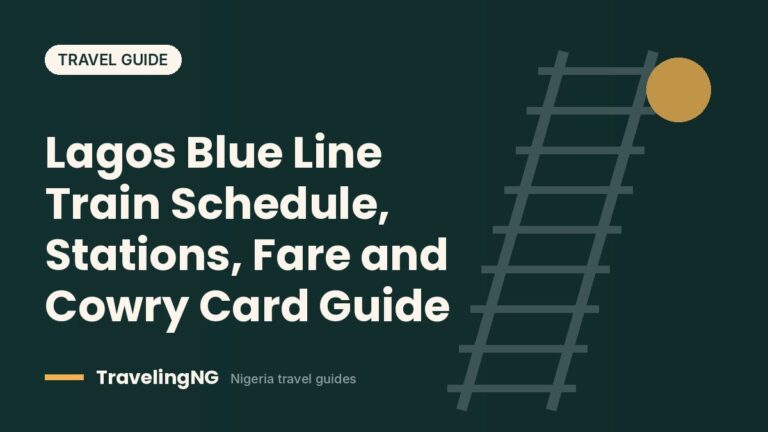 Lagos Blue Line Train Schedule, Stations, Fare and Cowry Card Guide