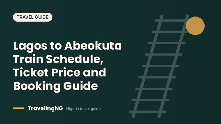Lagos to Abeokuta Train Schedule, Ticket Price and Booking Guide