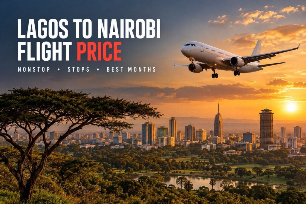 Kenya Airways passenger jet on the runway at Jomo Kenyatta International Airport in Nairobi