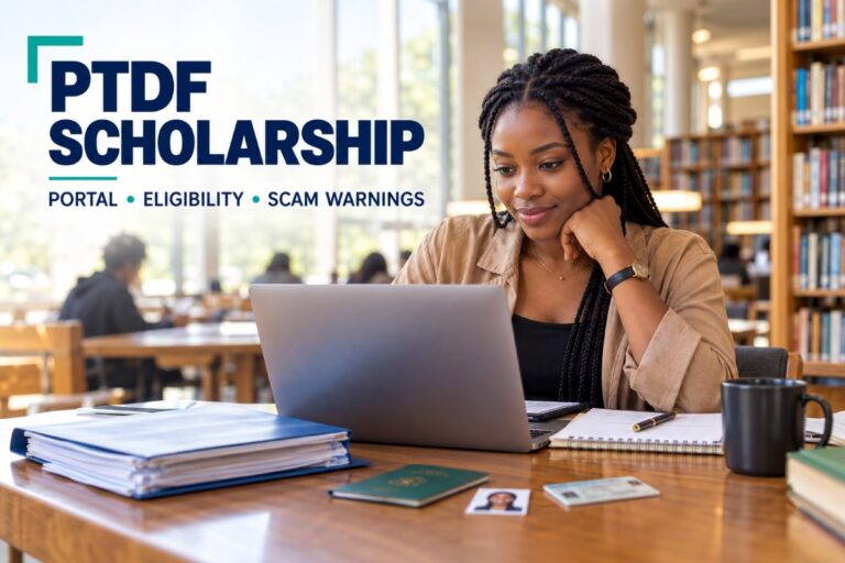 Nigeria PTDF Scholarship (2026): Official Portal, Eligibility, Application Steps and Scam Warnings