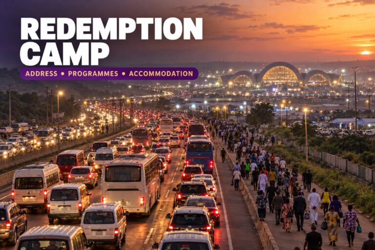 Redemption Camp (2026): Address, Accommodation, Programmes and Getting There