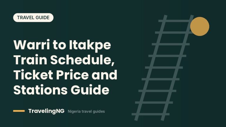 Warri to Itakpe Train Schedule, Ticket Price and Stations Guide
